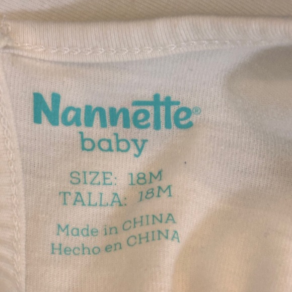 Teal and gold tulle outfit. Onesies and a sparkle tulle skirt size 18 months - Picture 9 of 9